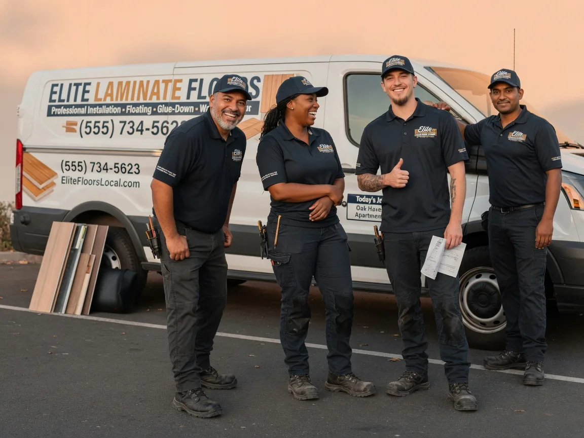 Laminate flooring installation company in Moulton, TX
